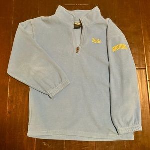 Pro Edge Tops || kids UCLA half zip-up sweatshirt || size 8-10 (yrs old) ||